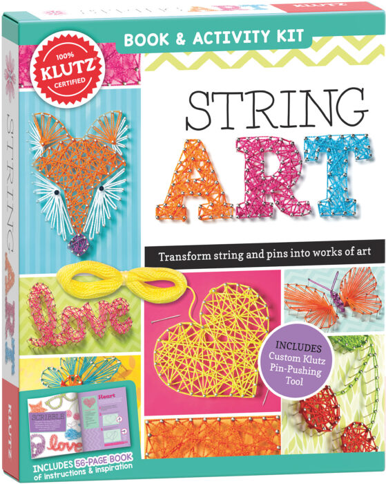 Klutz Knitting Kit includes yarn, needles and 64 page book Learn to Knit