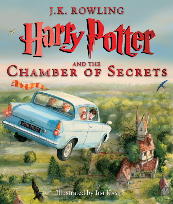 Harry Potter And The Chamber Of Secrets The Illustrated Edition Book 2 By J K Rowling Hardcover Book The Parent Store