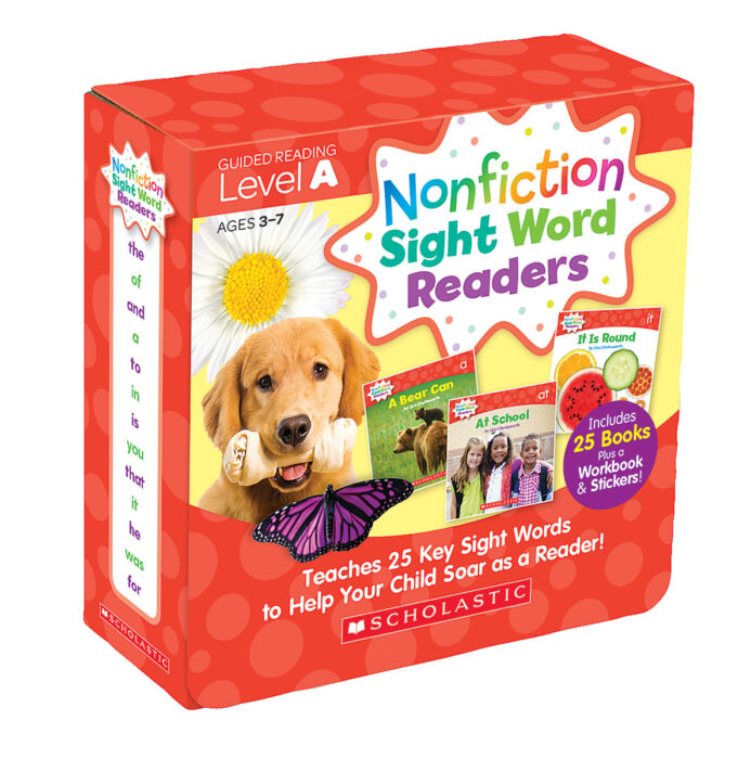 Nonfiction Sight Word Readers Parent Pack Level A by Liza 