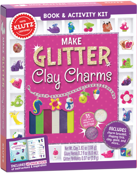 Klutz Make Glitter Clay Charms, Color: Multi - JCPenney