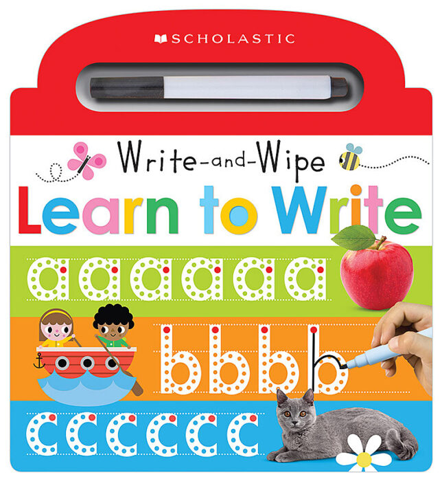 Scholastic Early Learners: Write and Wipe Learn to Write by 