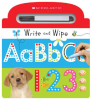 Scholastic Early Learners: Write and Wipe ABC 123