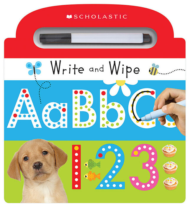 Scholastic Early Learners Write And Wipe Abc 123 By Scholastic Board Book The Parent Store