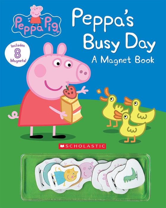 Peppa S Busy Day A Magnet Book By Null Scholastic Picture Book