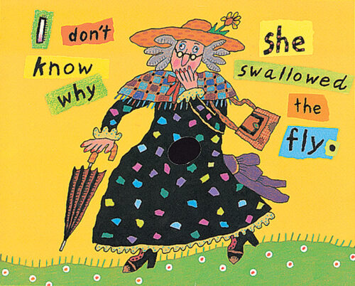 There Was An Old Lady Who Swallowed A Fly By Simms Taback