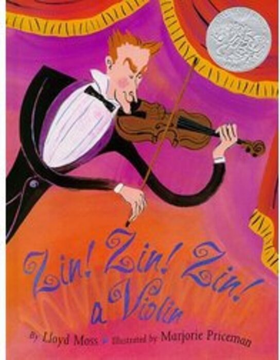 Zin Zin Zin A Violin By Lloyd Moss Picture Book The Parent Store