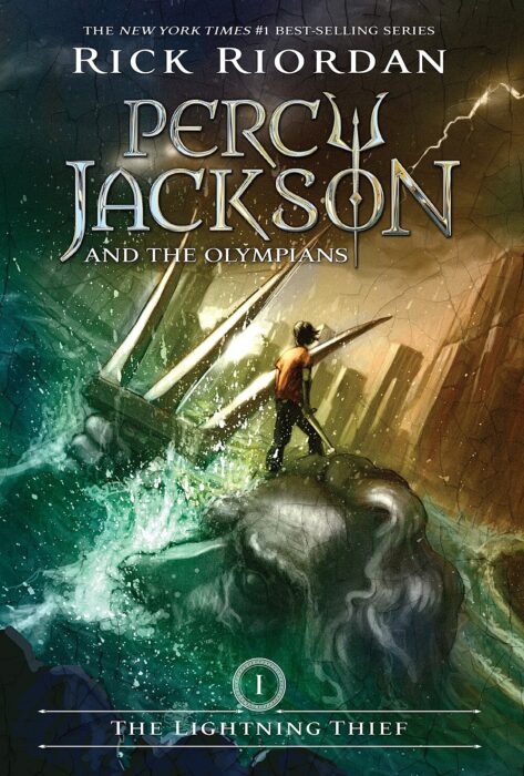 Percy Jackson And The Olympians Series 1 The Lightning Thief By Rick Riordan Paperback Book The Parent Store