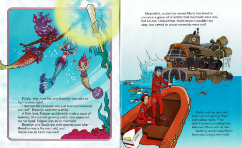 Barbie Mermaid Power Book with Mermaid Tail Necklace The Scholastic Parent Store