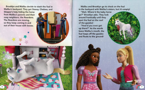 Barbie 洋書 Barbie: A Touch of Magic with Necklace | The Scholastic Parent Store