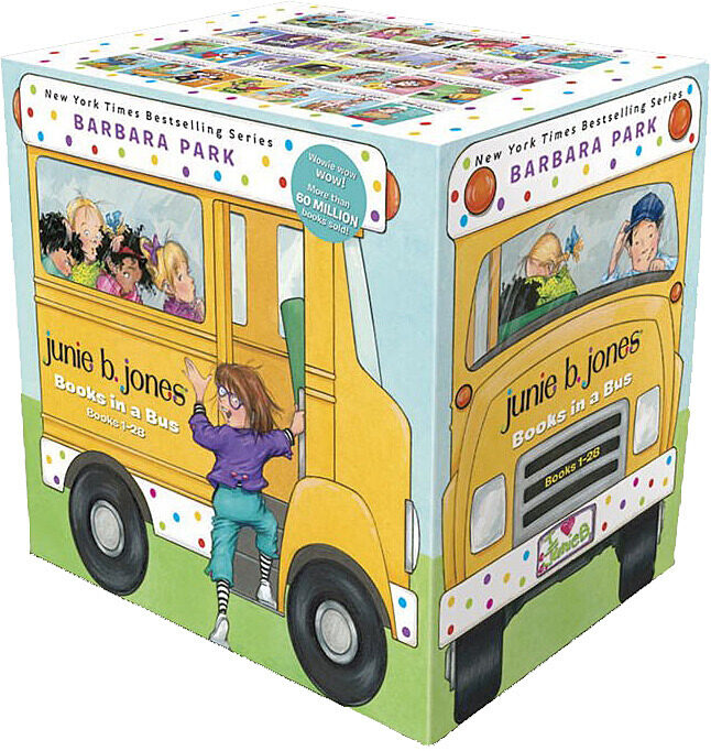 Junie B. Jones Books in a Bus (Books 1-28) by Barbara Park | The