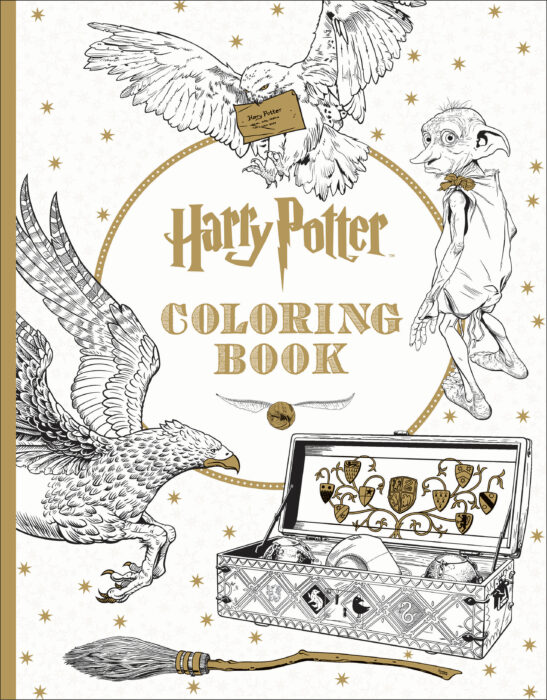 Just finished this from my new Harry Potter coloring book! : r/Coloring