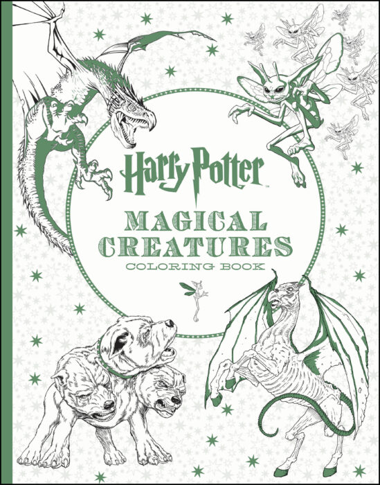 Harry Potter Magical Creatures Coloring Book By Scholastic Activity Book The Parent Store