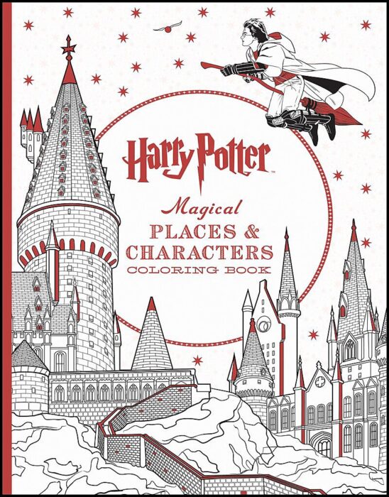 Download Harry Potter Magical Places Characters Coloring Book By Scholastic Activity Book The Parent Store