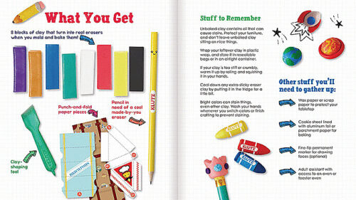 Klutz make your own mini erasers toy