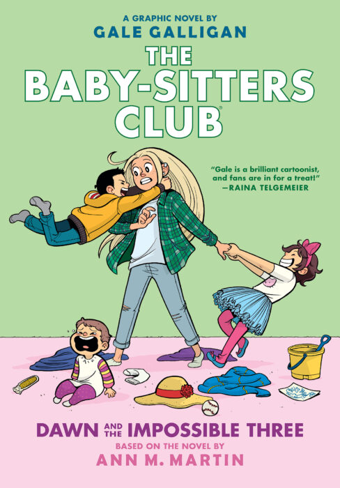 The Baby-Sitters Club Graphix #5: Dawn and the Impossible Three