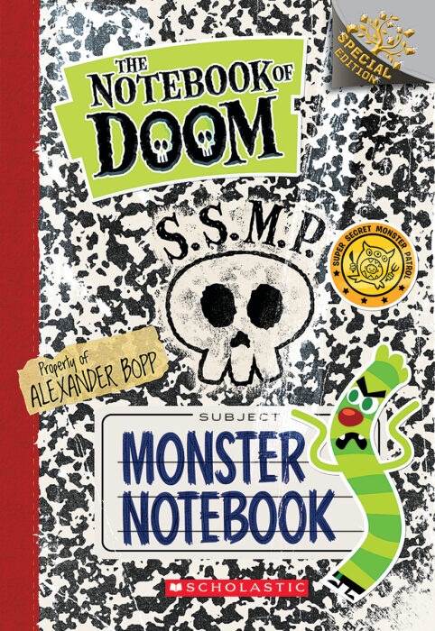 The Notebook Of Doom Monster Notebook By Troy Cummings