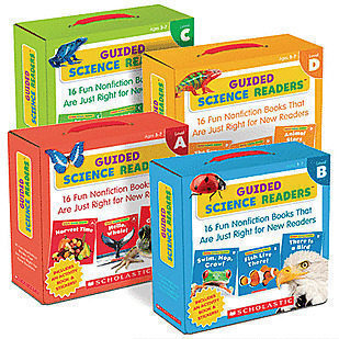 Guided Science Readers Pack (Levels A-D)