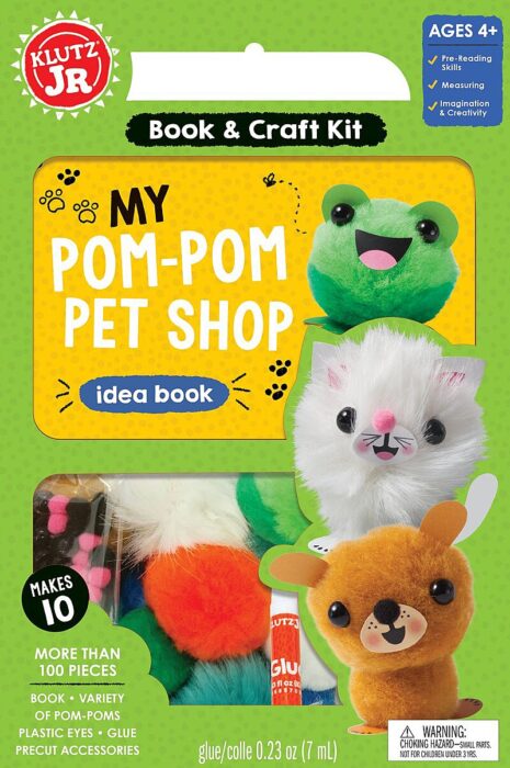 Klutz Jr: My Pom-Pom Pet Shop by Editors of Klutz | The Scholastic