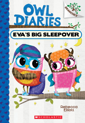 Owl Diaries #9: Eva's Big Sleepover by Rebecca Elliott | The