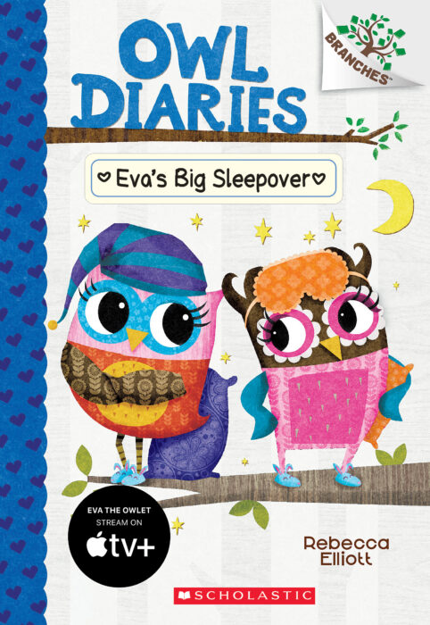 Owl Diaries #9: Eva's Big Sleepover by Rebecca Elliott | The
