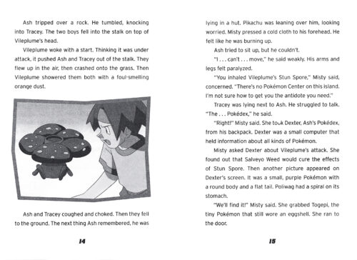 Pokémon: Thundershock in Pummelo Stadium (Chapter Book)