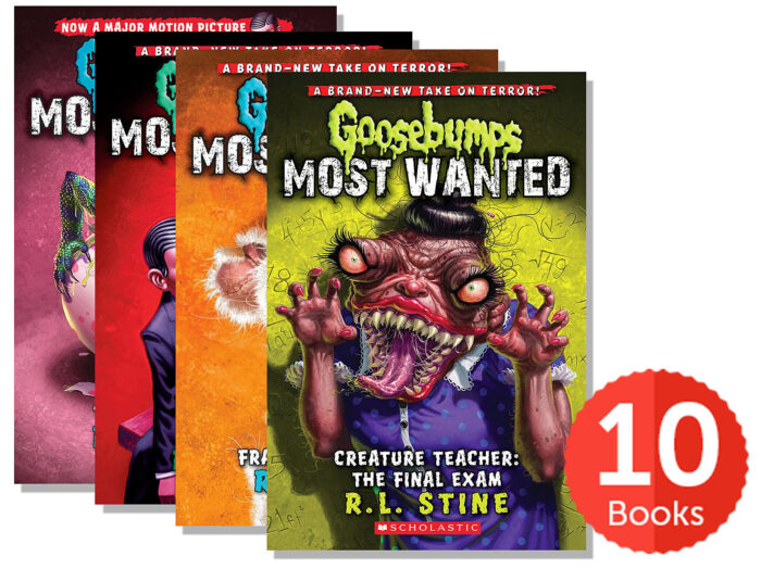 Goosebumps Most Wanted Series Starter #1-10 Pack by R. L. Stine - Paperback  Book Collection - The Parent Store