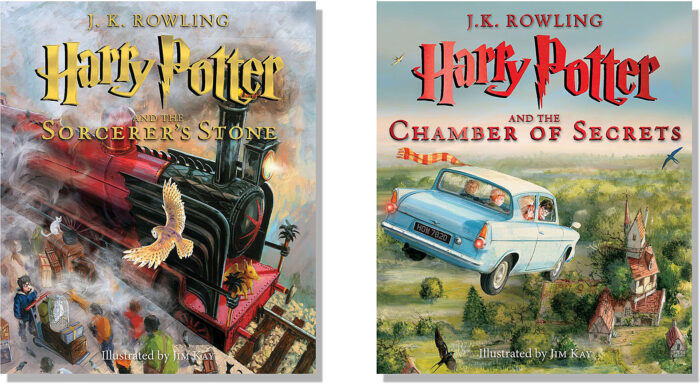 Harry Potter Illustrated Edition Pack Books 1 And 2 By J K Rowling Hardcover Book Collection The Parent Store