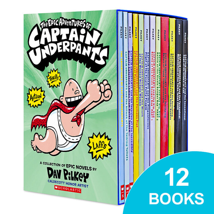 box set captain underpants