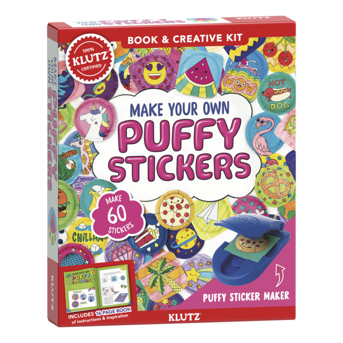 Klutz Make Your Own Puffy Stickers By Editors Of Klutz Art And Craft Kit The Parent Store