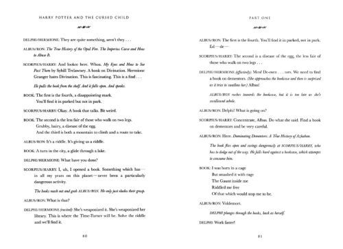 Harry Potter and the Cursed Child Parts One and Two by J. K.