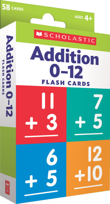 Flash Cards: Addition 0 - 12 by Scholastic | The Scholastic Parent