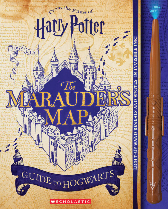 Harry Potter Hogwarts The Marauder's Map Kraft Paper The Wizarding World 77*22cm 