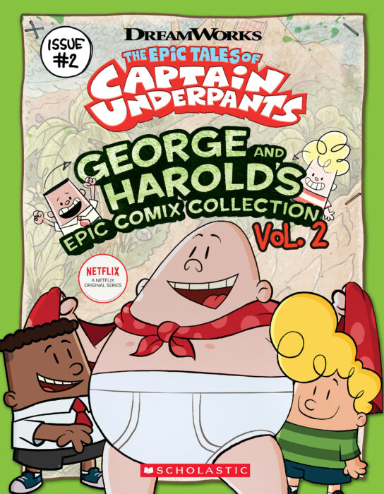 Captain Underpants and Harold's Epic Comix Collection Vol. 2 by