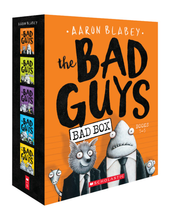 The Bad Guys Box Set (Books #1-5) by Aaron Blabey | The Scholastic