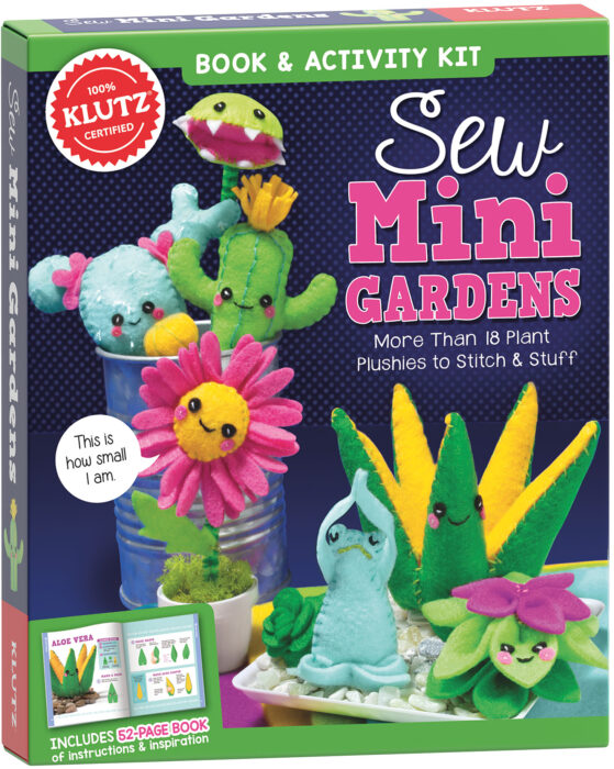 klutz sew mini animals toy