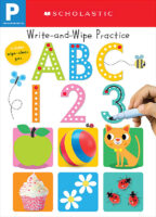 Scholastic Early Learners: Write and Wipe Practice Flip Book: ABC 123