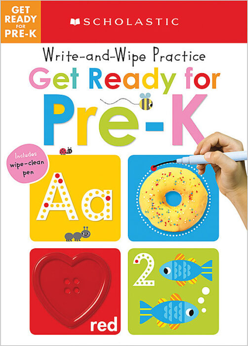 Scholastic Early Learners: Write and Wipe Practice: Get Ready for