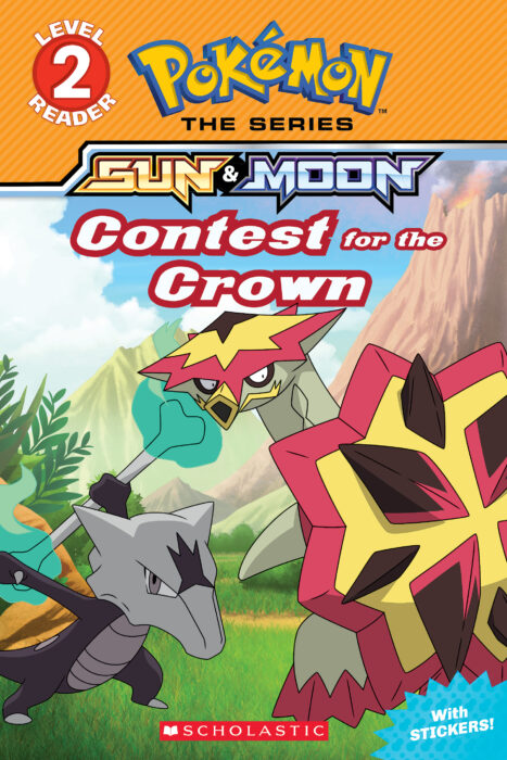 Pokemon Reader Level 2 Sun Moon Contest For The Crown By Maria S Barbo Paperback Book The Parent Store
