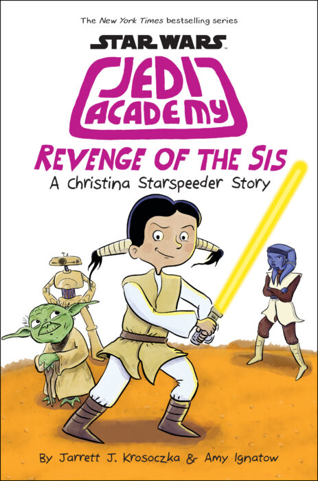 Star Wars Jedi Academy 7 Revenge Of The Sis By Amy Ignatow Jarrett J Krosoczka Hardcover Book The Parent Store