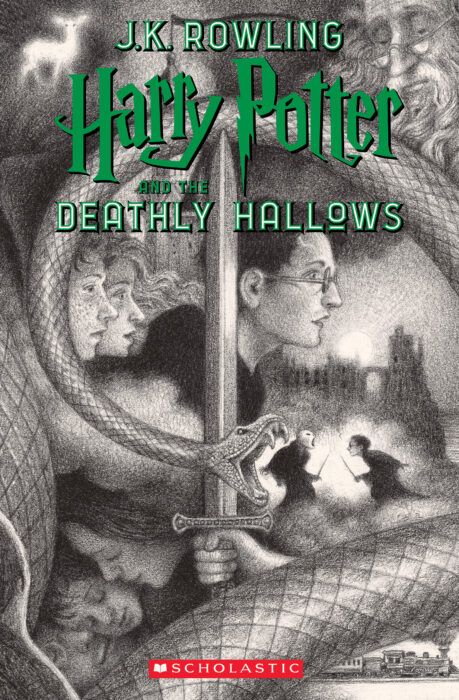 Harry Potter And The Deathly Hallows By J K Rowling Paperback Book The Parent Store