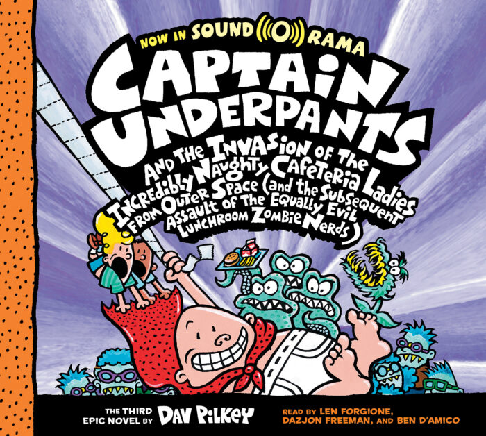 captain underpants audio