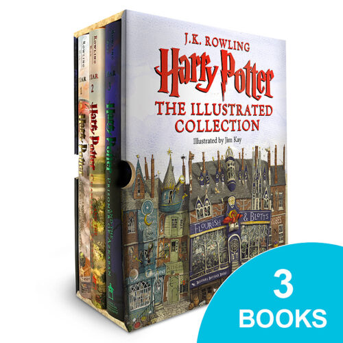 Harry Potter: The Illustrated Collection (Books #1-3 Boxed
