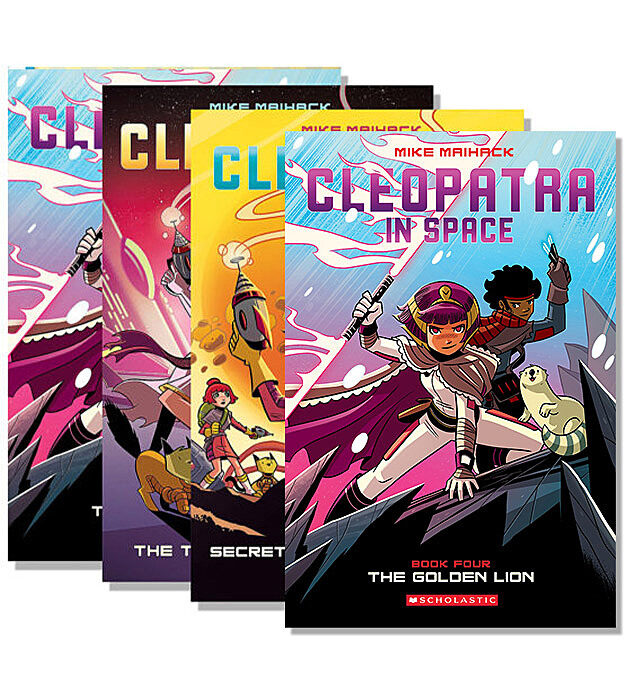 Cleopatra In Space Bundle Pack Of 4 By Paperback Book
