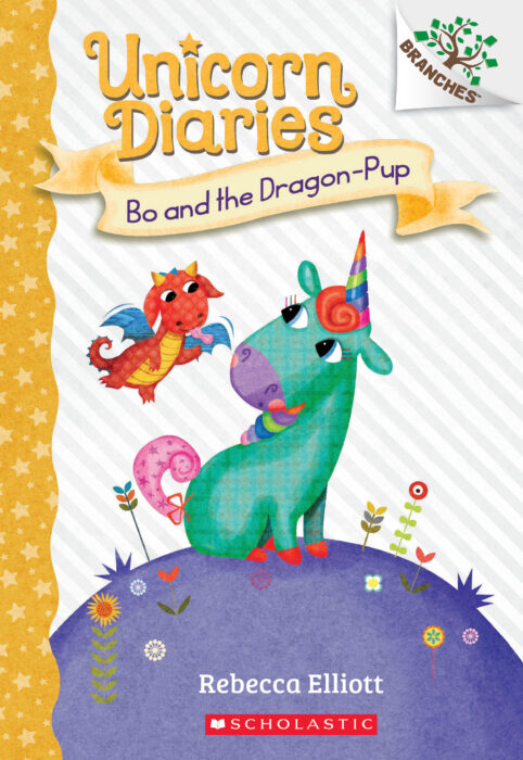 Unicorn Diaries #2: Bo and the Dragon-Pup by Rebecca Elliott | The