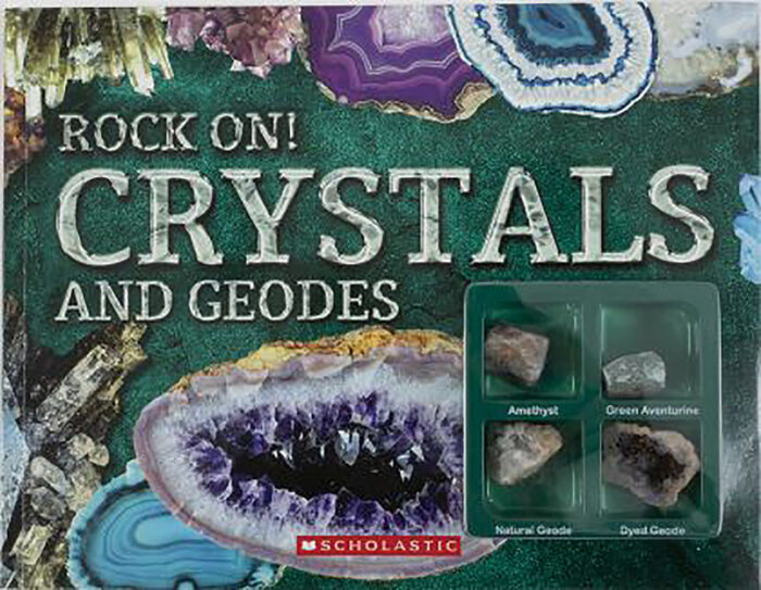 Rock On Crystals Geodes By Cheri Henderson Paperback Book The Parent Store