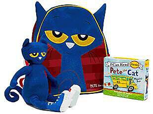 Pete The Cat Backpack Bundle By Book And Toy Collection The
