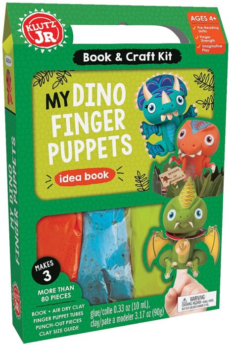 Klutz Jr: My Dino Finger Puppets