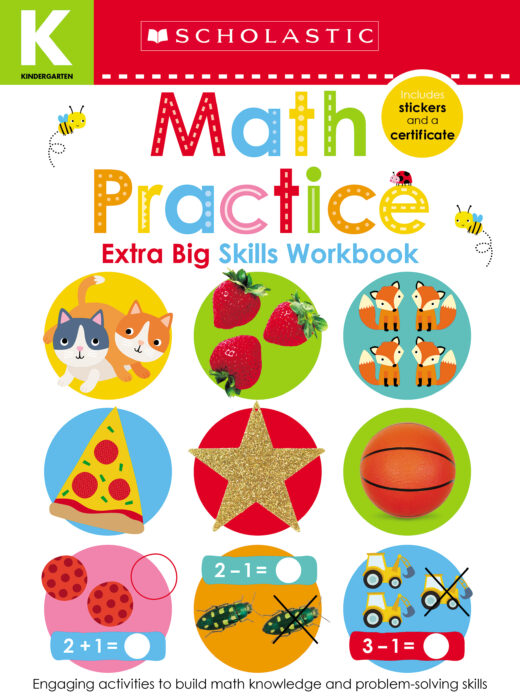 Scholastic Early Learners: Kindergarten Extra Big Skills Workbook: Math  Practice
