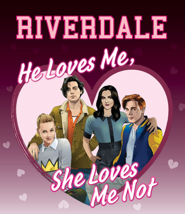 Riverdale He Loves Me She Loves Me Not By Jenne Simon Hardcover Book The Parent Store