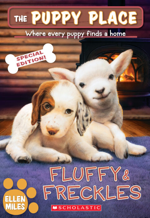 The Puppy Place #58: Fluffy & Freckles Special Edition by Ellen Miles